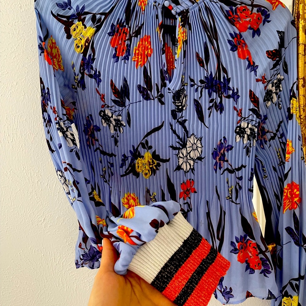 Belle vere blues blouse